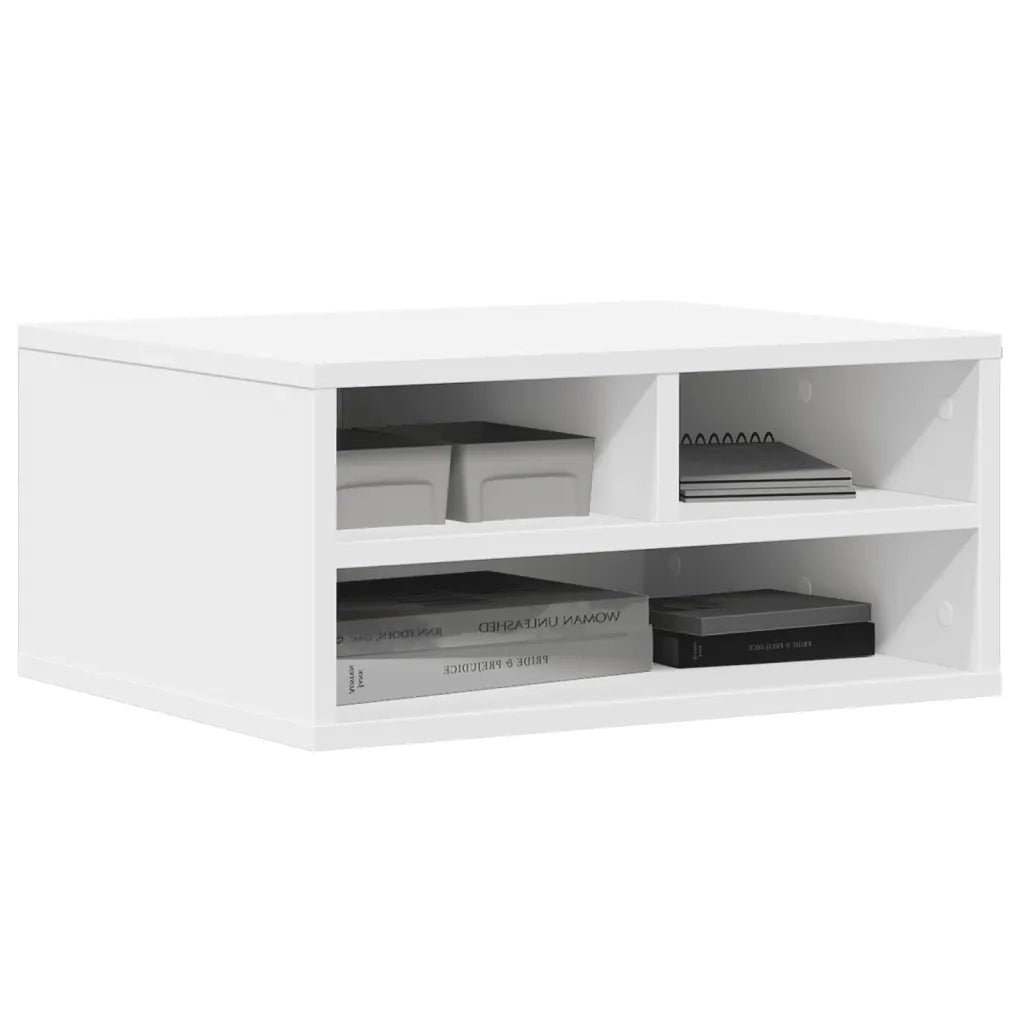 Supporto per Stampante Bianco 49x40x22,5 cm Legno Multistrato 840590