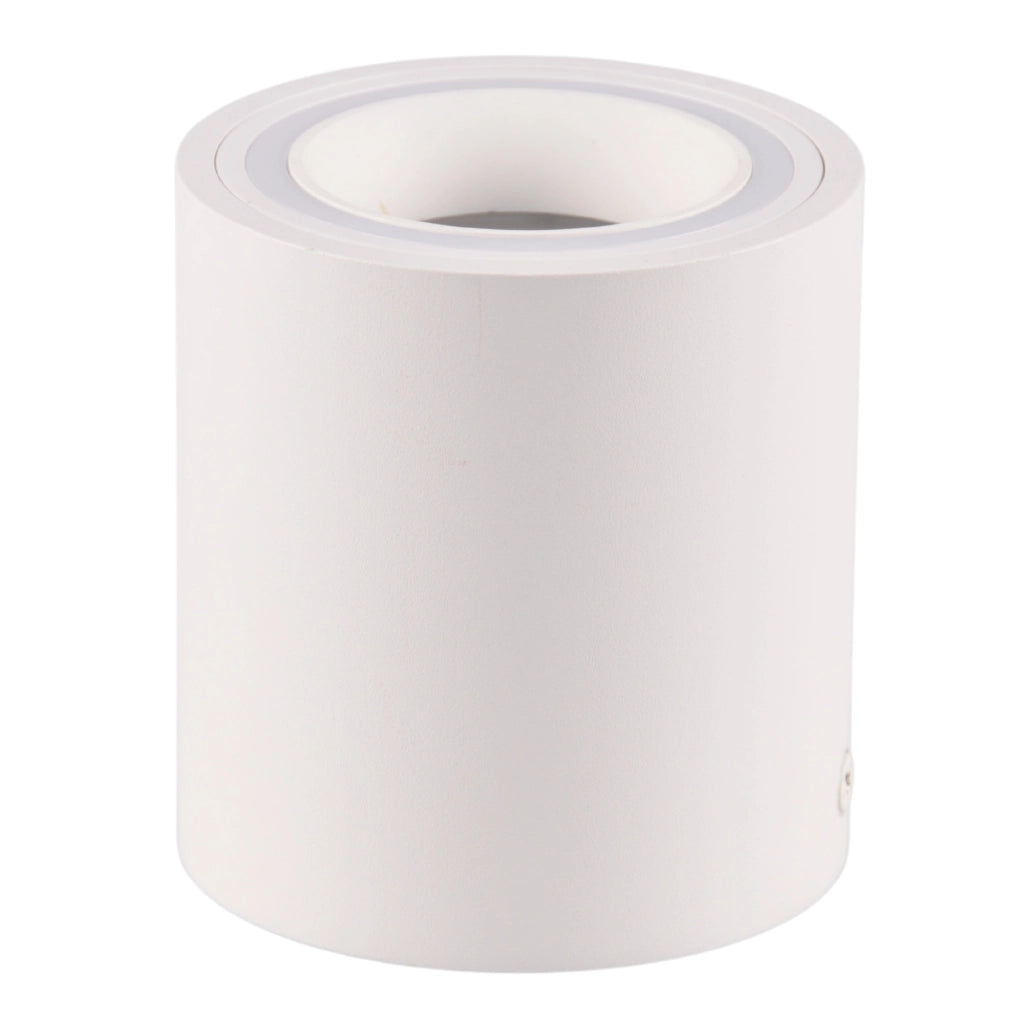 Plafoniera spot da soffitto tonda bianca GU10 Polux