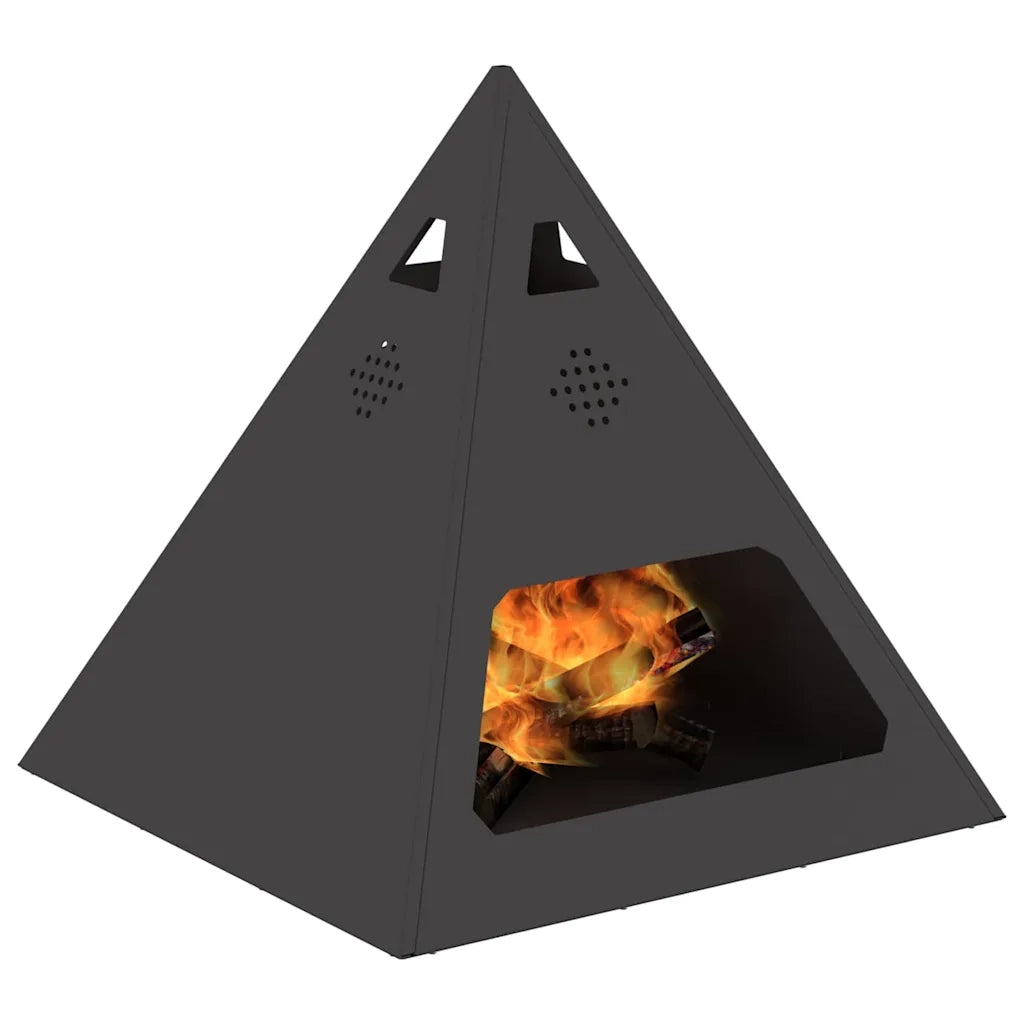 Focolare Nero 50 x 50 x 51 cm Acciaio CFW3282042