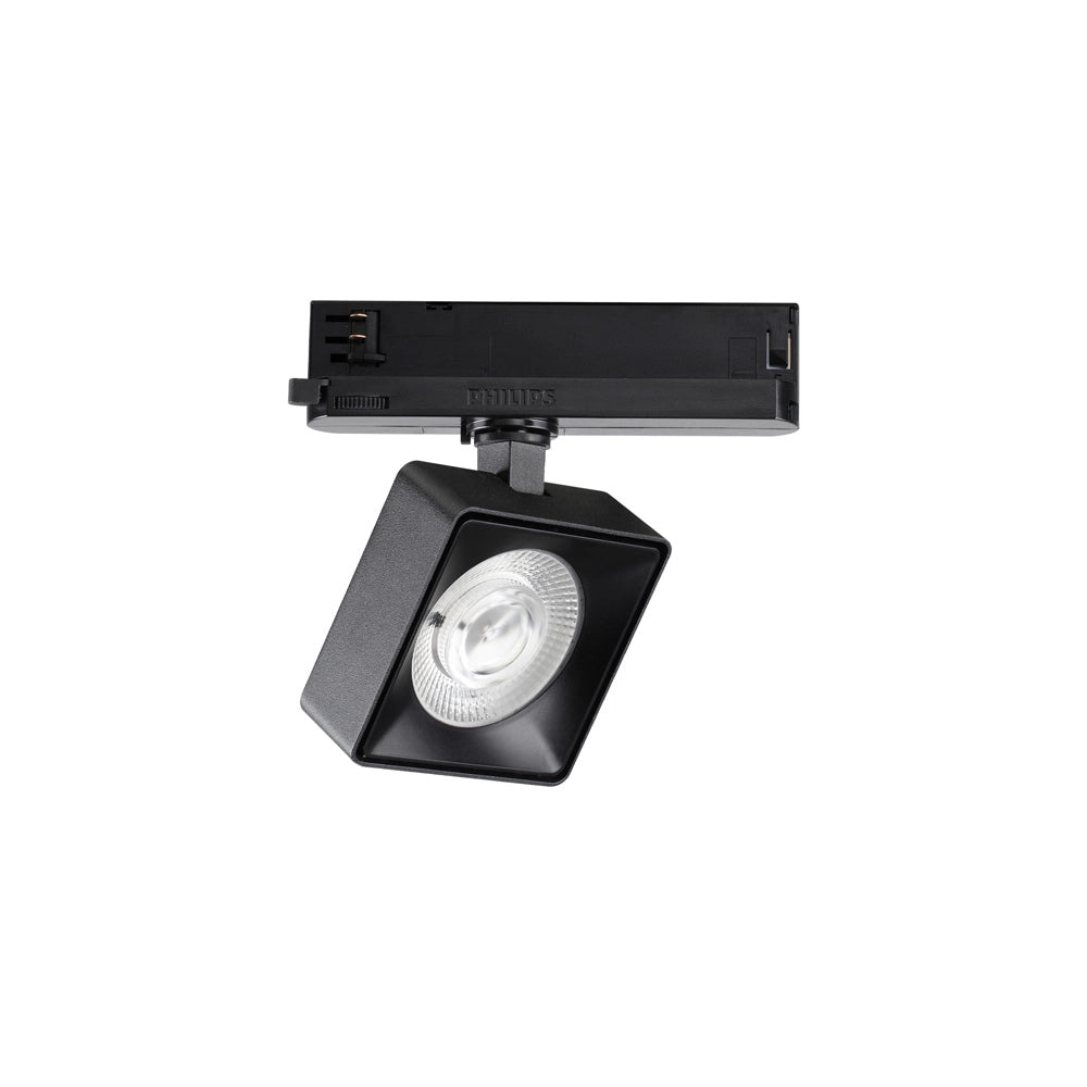 Proiettore Square Pov Metallo Nero 1 Luce 22W 3000K Luce Calda