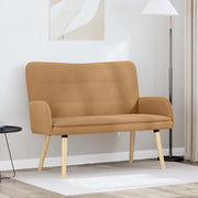 Divano a 2 Posti Beige 115 x 61 x 87 cm Bouclé 42028928