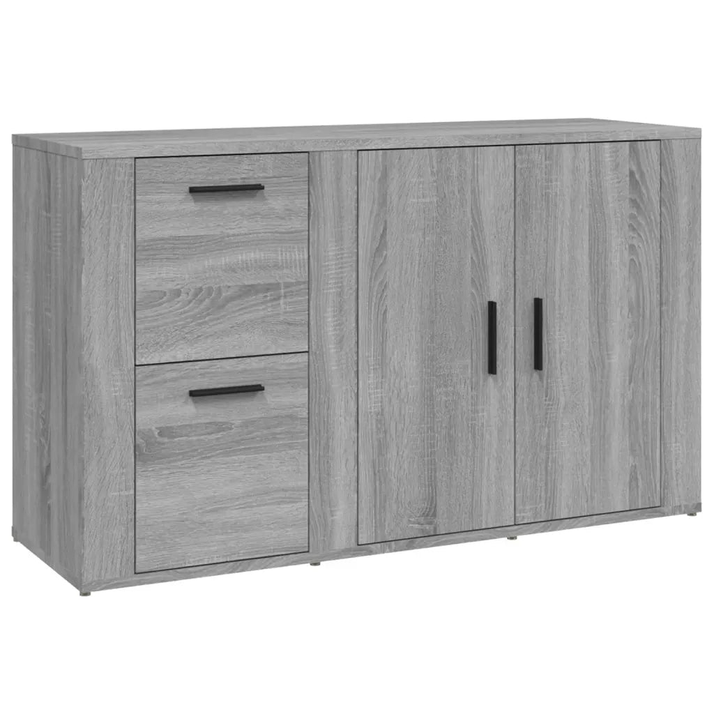 Credenza Grigio Sonoma 100x33x59,5 cm in Legno Multistrato 821002