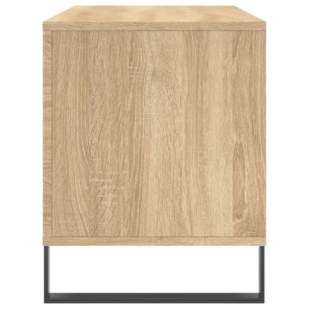 Mobile Porta Dischi Rovere Sonoma 100x38x48cm Legno Multistrato CFW7975495