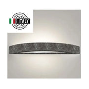 APPLIQUE DA PARETE FINITURA PIETRA NERA 1XE27 ERIDA BELFIORE