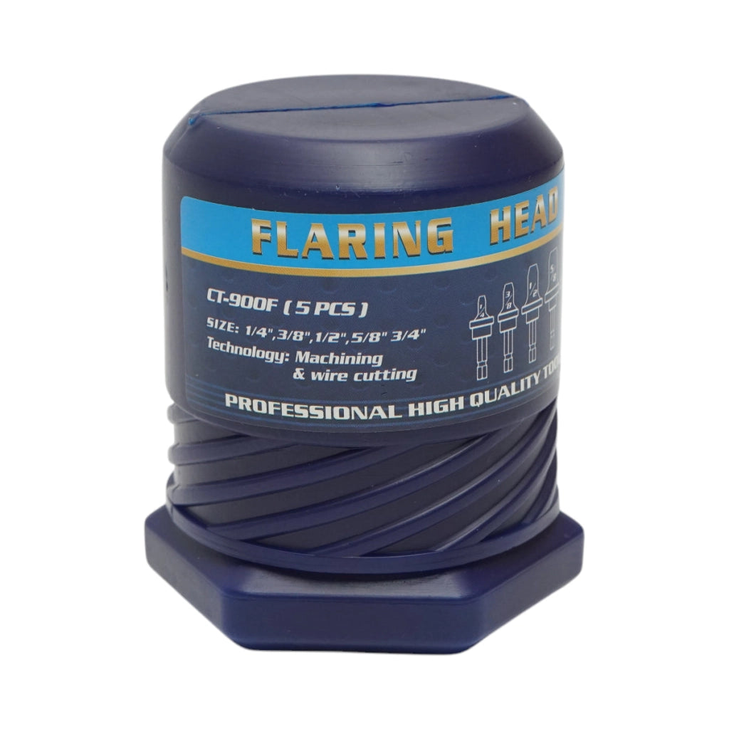 Set di 5 punte di espansione per tubi da 1/4-3/4 pollici per installazioni HVAC/R