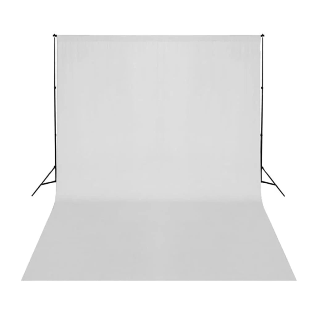 Kit per studio fotografico con illuminazione fondale e riflettore nero 02_0042466