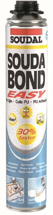 SOUDAL SCHIUMA SOUDABOND EASY X INTERNIPANNELLI E BLOCCHI