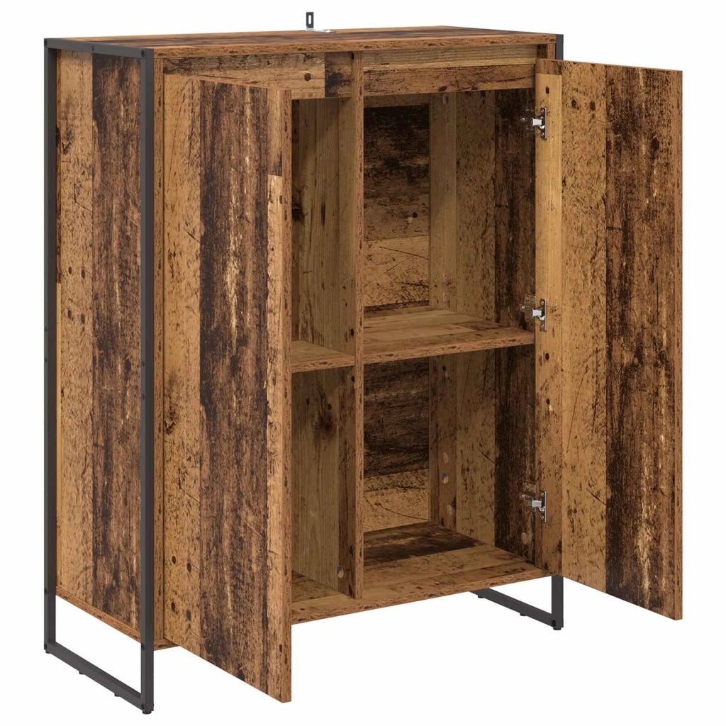 Mobile per scarpe con porta Legno vecchio 79 x 36 x 100 cm CFW8435729