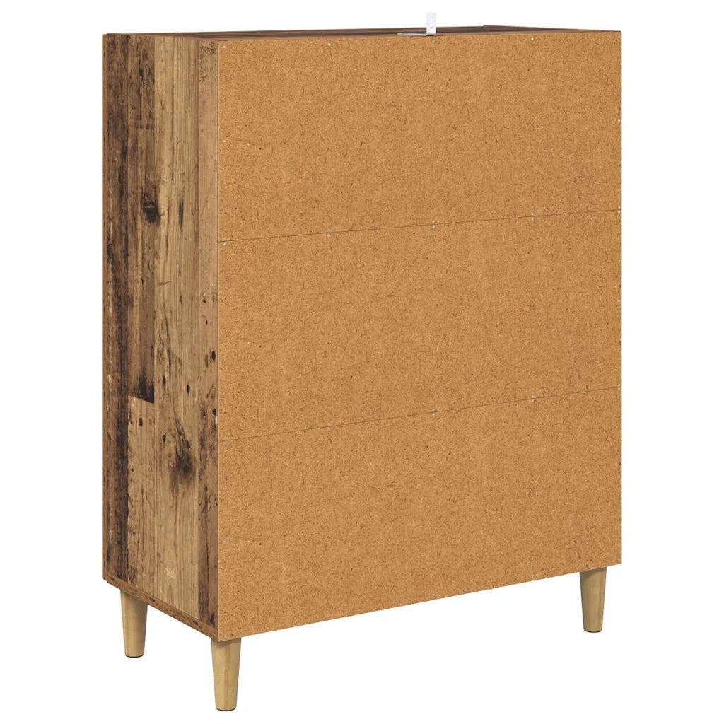 Credenza Legno vecchio 70 x 34 x 90 cm Legno multistrato 880625