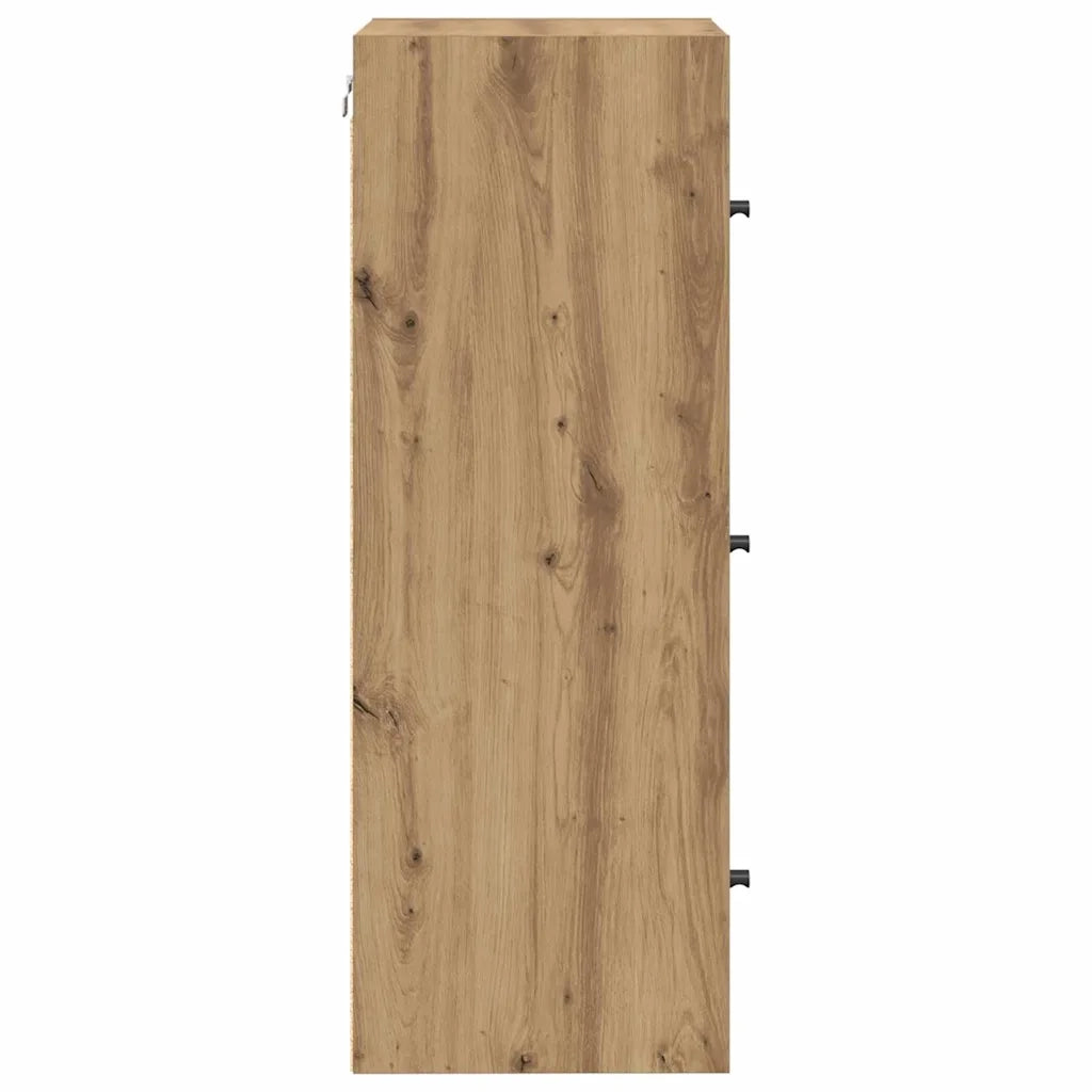 Armadietto a muro Rovere artigianale 35 x 37 x 102 cm 882908