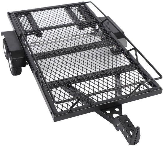 Carro Trasportatore Peso Pieno - Aletta Metallica - Sospensione a Doppie Ruote - Alta Stabilità - Struttura Robusta - Capacità di Carico Elevata - Carro Aletta Rc