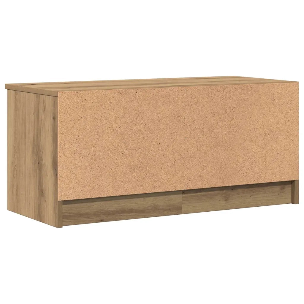 vidaXL Mobile Porta TV Rovere Artigianale 80x35x36,5 cm in Truciolato