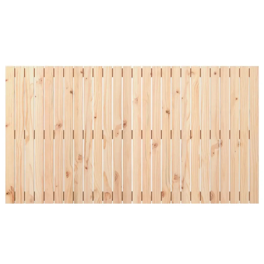 Testiera da Parete 166x3x90 cm in Legno Massello di Pino 824908