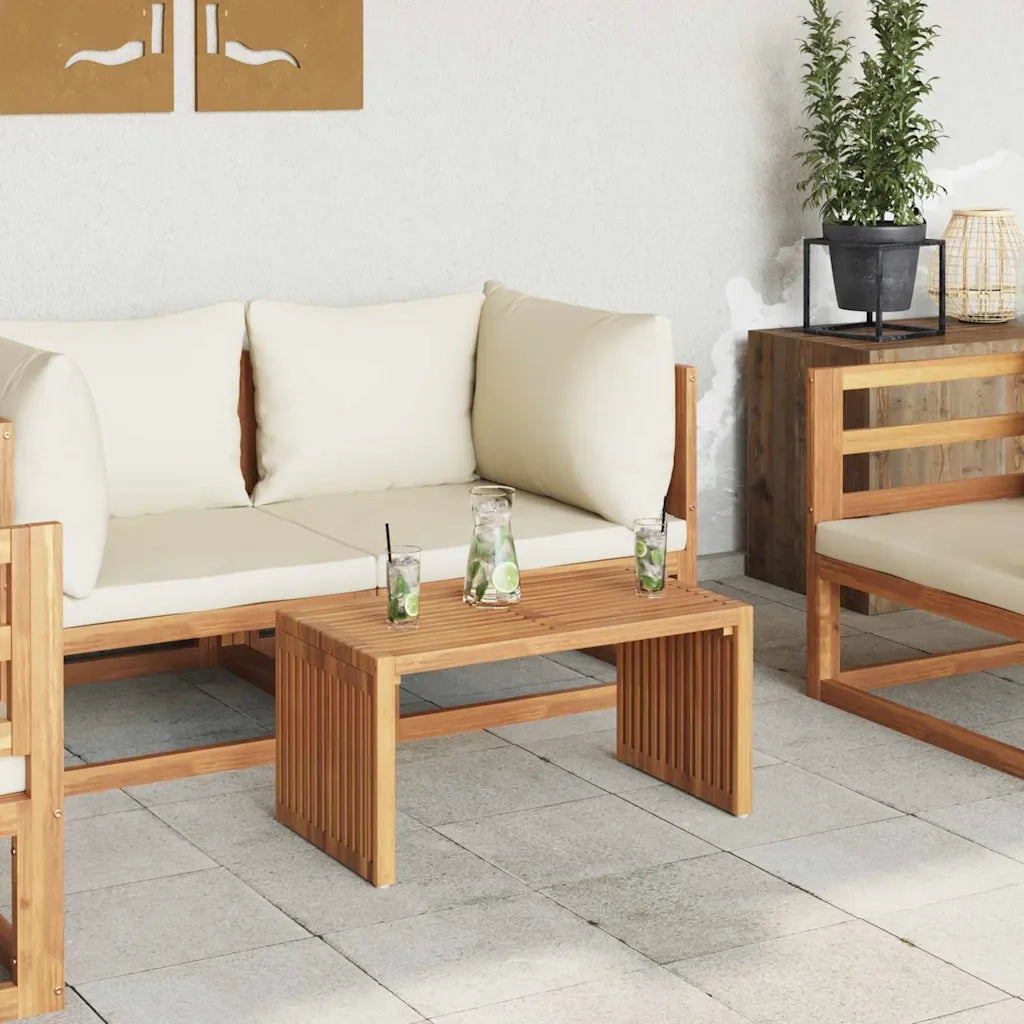 Tavolo Laterale da Giardino Marrone 70 x 37,5 x 35,5 cm 42006354