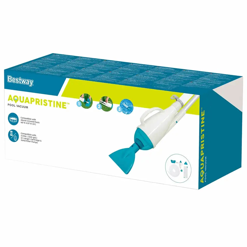 Best Way Aspirapool Blu e Bianco 224 x 3 x 3 cm Plastica 42007927