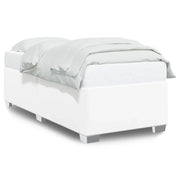 Letto singolo | Letto per adulti | Giroletto Bianco 100x200 cm in Similpelle