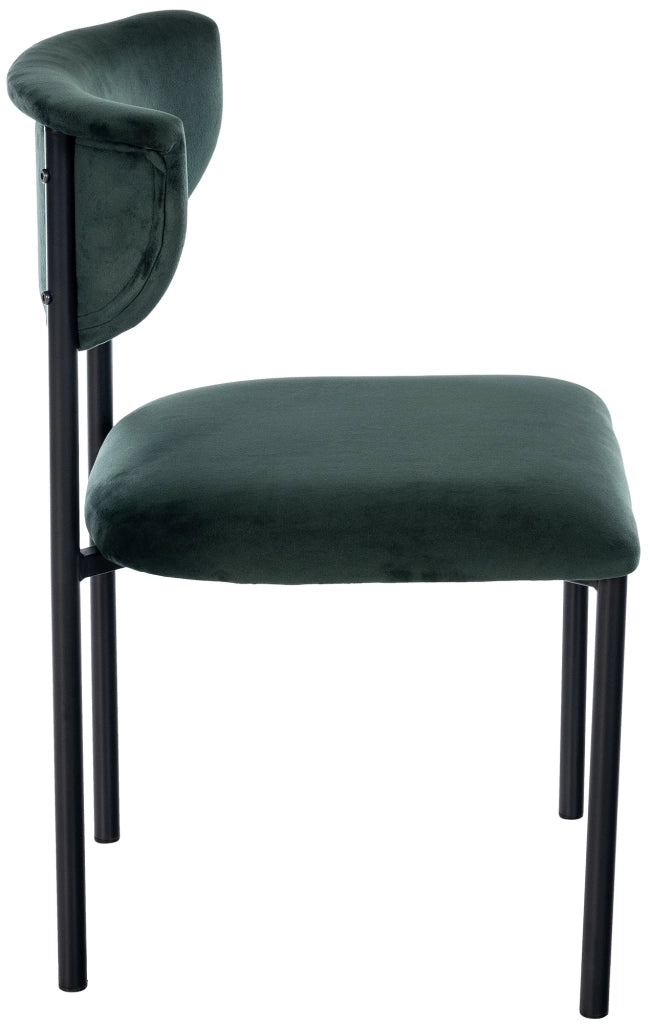 Sedia visitatore in velluto Gambell 4