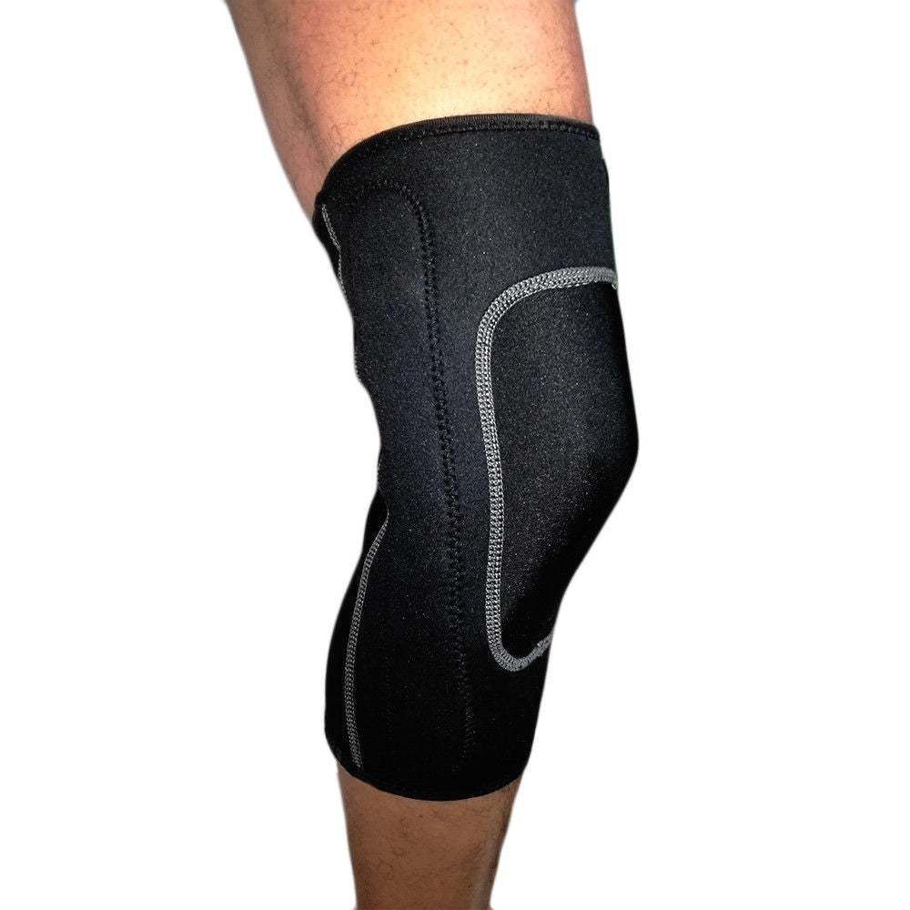 Trade Shop - Supporto Per Ginocchio Banda Elastica Power Knee Aiuta Il Sollievo Varie Misure -    L