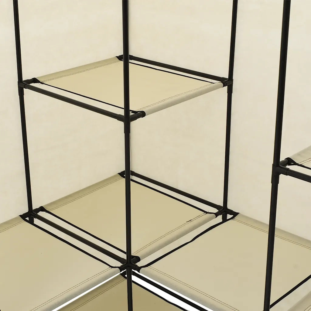 Armadio Angolare Crema 130x87x169 cm CFW2979823
