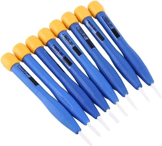 Set a strumenti per la manutenzione 8 pezzi per riparazioni precise e lavori elettronici