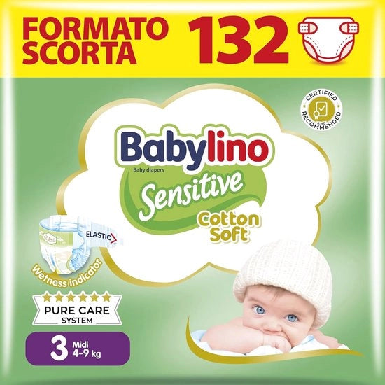 Pannolino sensibile per bambini di 4-9 kg - Molto morbido e assorbente