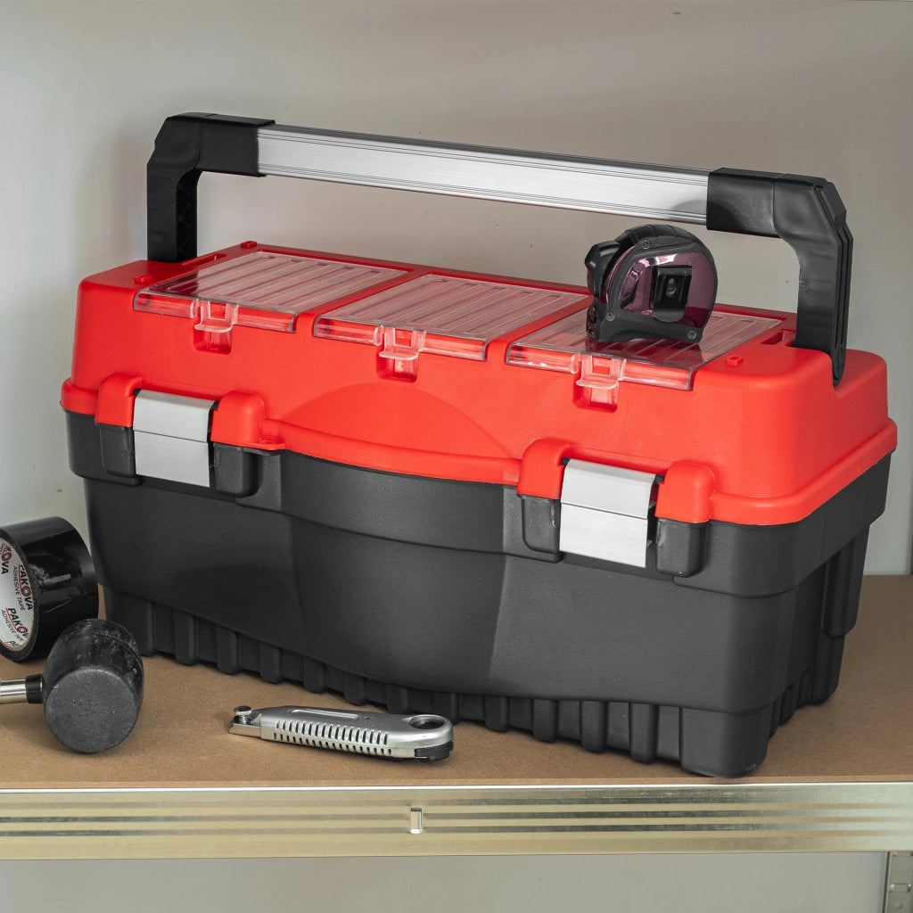 Cassetta degli attrezzi KADAX, sistema di organizzazione utensili professionale per officina.