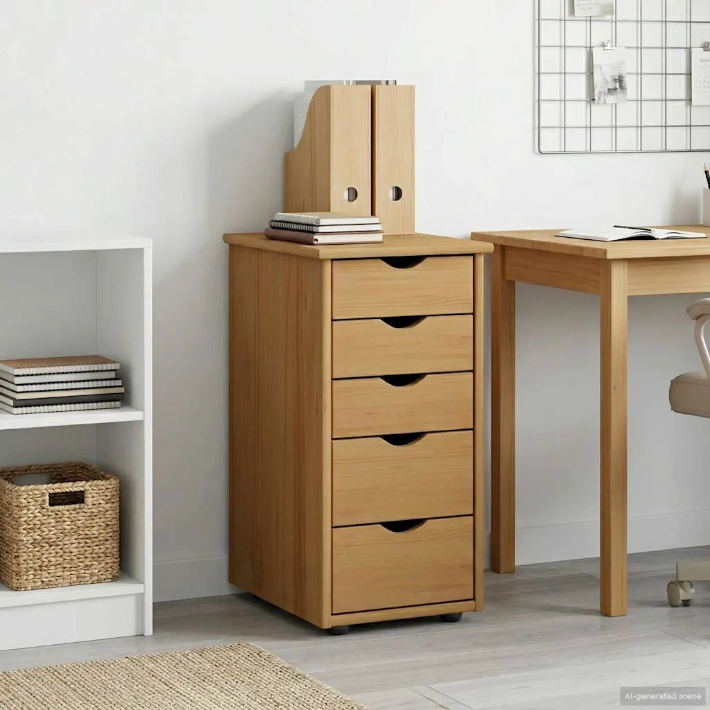 Armadietto Marrone miele 34 x 39 x 61,5 cm 42028348