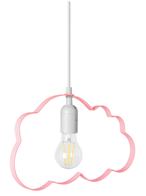 Lampada Nuvoletta Pensile Rosa Chiaro