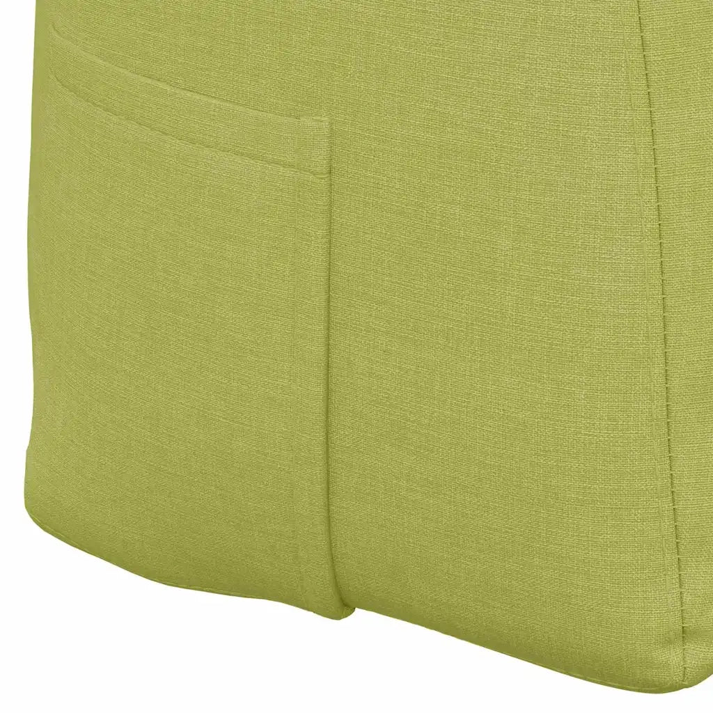 Cuscino per Schiena | Cuscino dorsale Verde chiaro 120 x 24 x 50 cm Tessuto