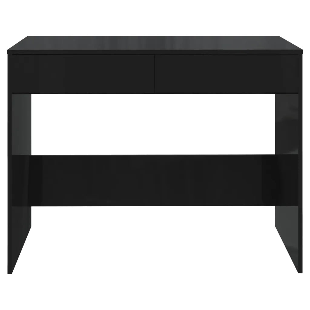 Scrivania Nera 101x50x76,5 cm in Truciolato 809558