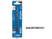 ASSORTIMENTO PUNTE RETTIFICATE STEP+ ATTACCO 1/4 HEX 01406  PZ.80 - 1 pezzi KRINO