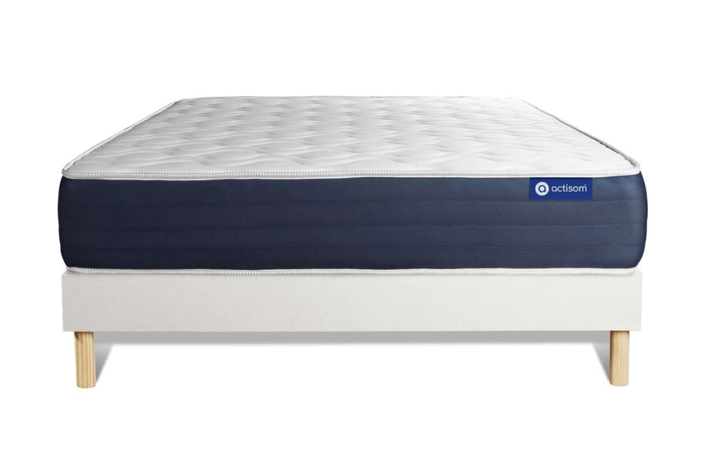 Kit rete e materasso matrimoniale Actimemo sleep 140x210cm - Spessore : 22cm- memory foam - Bilanciato -