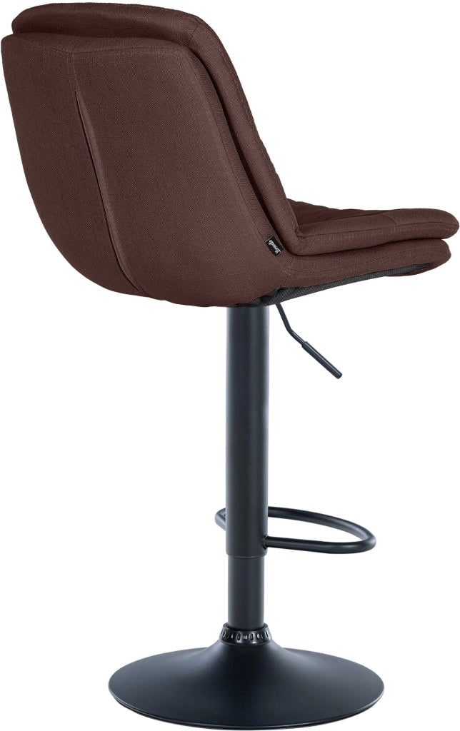 Barhocker Laurel Stoff schwarz