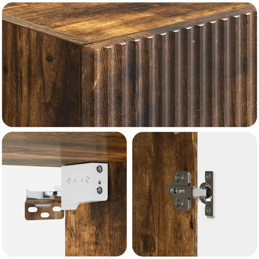 Set di armadi 2 pcs 33 x 34,5 x 90 cm Legno ingegnerizzato 3416552