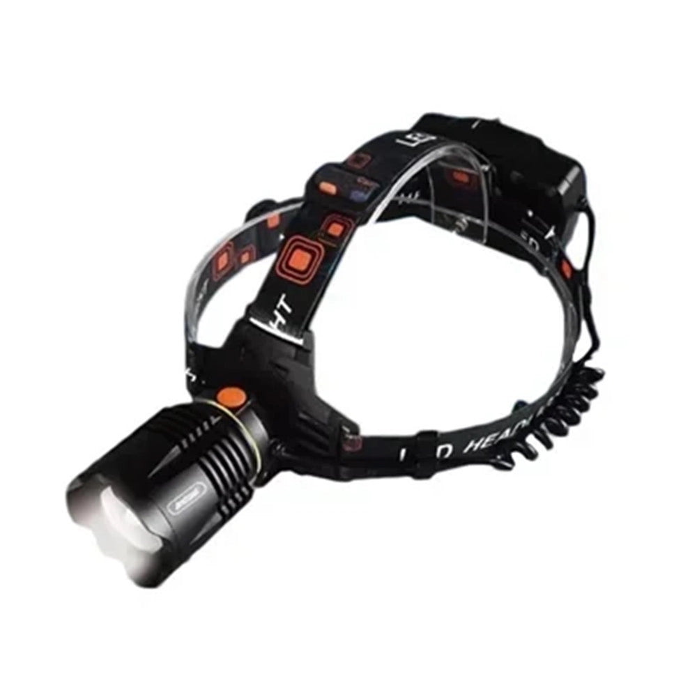 Trade Shop - Lampada Frontale A Led Ad Alta Luminosità Ricaricabile Usb Portatile Regolabile Q-td072 -
