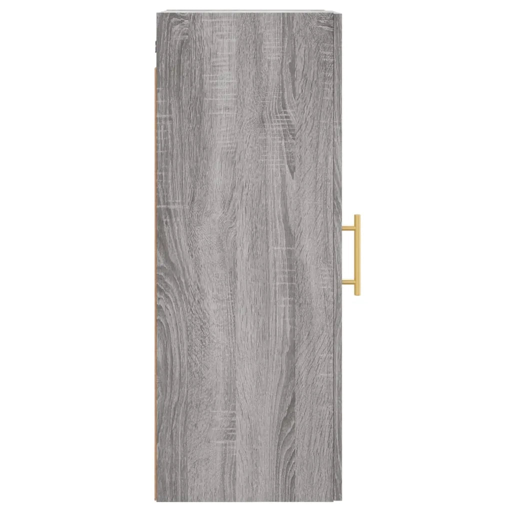 Mobile a Parete Grigio Sonoma 34,5x34x90 cm 828850