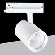 Trade Shop - Faretto Led Per Binario Trifase 40w Lampada Orientabile Luce Naturale 4000k Ip20 Gd19c30 - Bianco