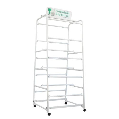 TECNOKIT ESPOSITORE PER PASSATOIE E ZERBINI 564-13 CM 80X74X200