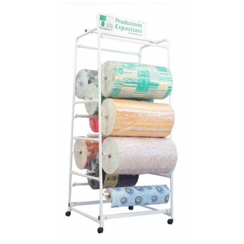 TECNOKIT ESPOSITORE PER PASSATOIE E ZERBINI 564-13 CM 80X74X200