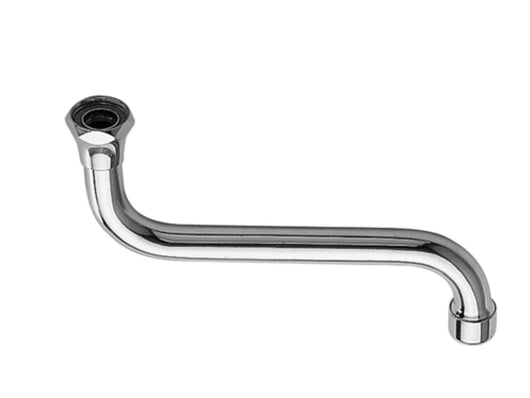 Canna lavello inferiore a s, tipo universale con aeratore