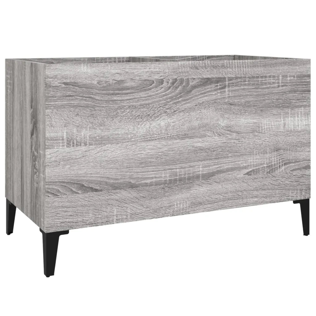 Mobile Porta Dischi Grigio Sonoma 74,5x38x48 Legno Multistratocod mxl 79839