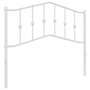 Testiera | Testata di Ricambio in Metallo Bianco 107 cm