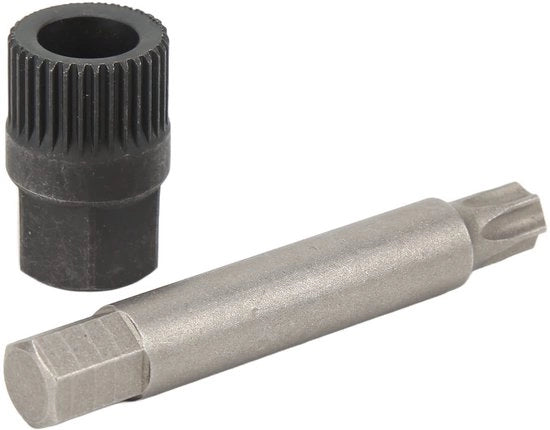 Kit per Mozzo 75 mm - Chiave Dynamo - Generatore Disco di Accoppiamento - 33 Denti - a Denti Sporgenti - Attrezzo Professionale
