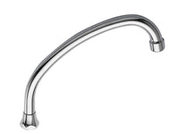 Canna a j per monoforo lavello, tipo universale con aeratore