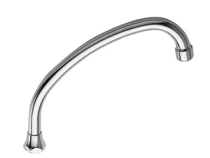 Canna a j per monoforo lavello, tipo universale con aeratore