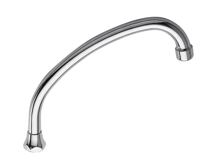 Canna a j per monoforo lavello, tipo universale con aeratore