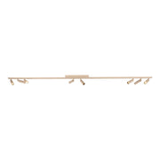 Faretto da soffitto KEONI 8xG9 beige alluminio Lucide