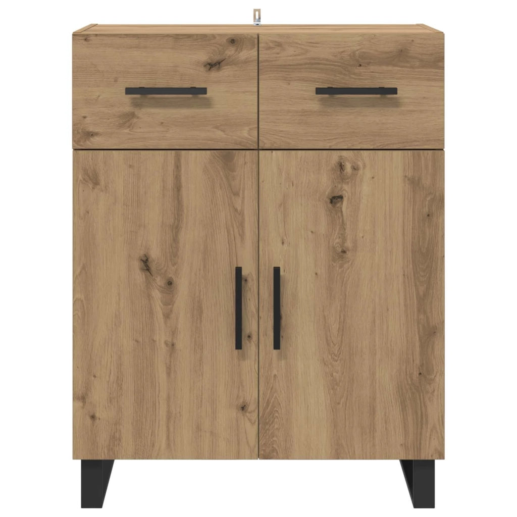 Credenza Rovere artigianale 69,5 x 34 x 90 cm Legno multistrato 882309