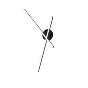 Plafoniera Moderna Syncro Alluminio Nero Led 29W Dimmerabile Ip20