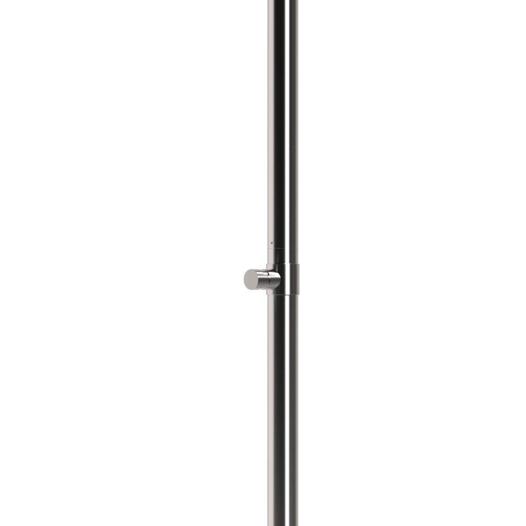 SINED Doccia Inox Satinato 316L Monocolo con Temporizzatore per Acqua Fredda e Soffione Antivandalo Ideale per Spazi Comunitari e Resistente alla Corrosione Modello DOCCIA INOX MONOCOLO